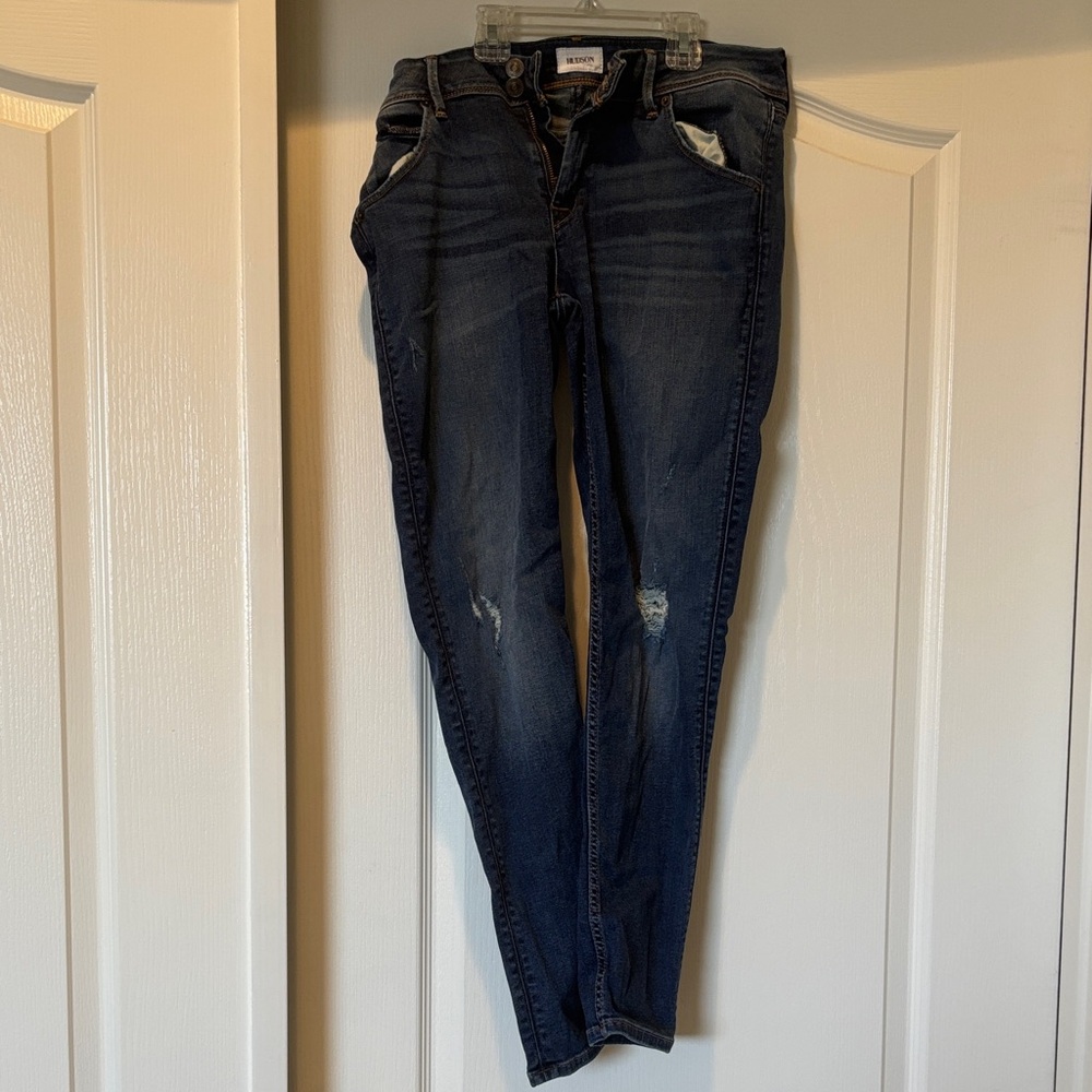 Hudson Jeans Dark Blue Skinny Jeans